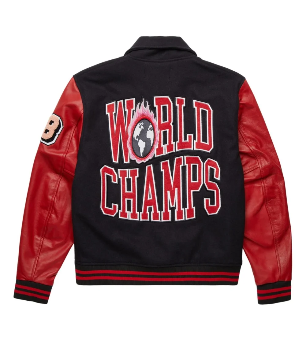 Varsity Jacket Red And Black