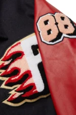 Varsity Jacket Red And Black