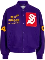 Varsity Purple Jacket