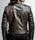 Women Brown Leather Jacket