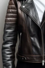 Women Brown Leather Jacket