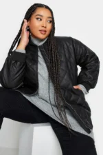 Womens Biker Jacket Plus Size