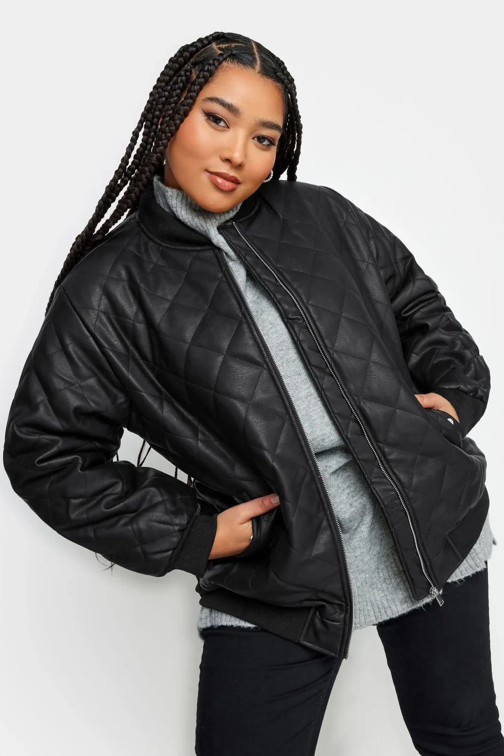 Womens Biker Jacket Plus Size