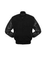 Women's Varsity Jacket Black