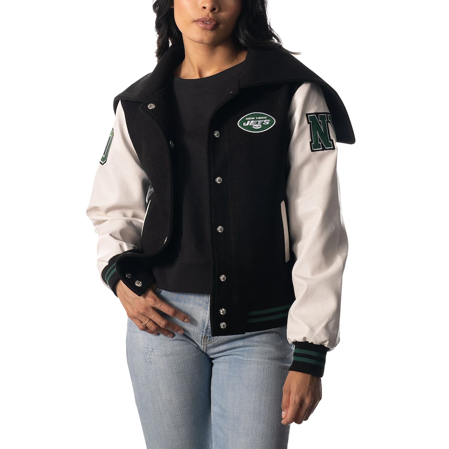 Women's Varsity Jacket With Hood