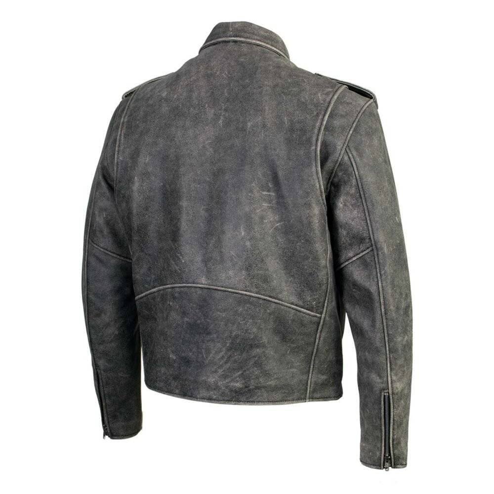 Xelement Men's Gray Motorcycle Jacket