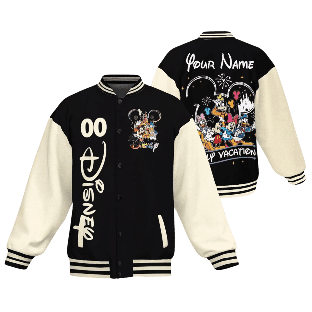 Personalized Disney Varsity Jacket