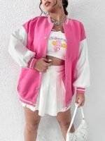 plus size varsity jackets for women