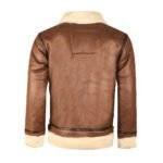 Mens Aviator Bomber Flying Jacket - Back view