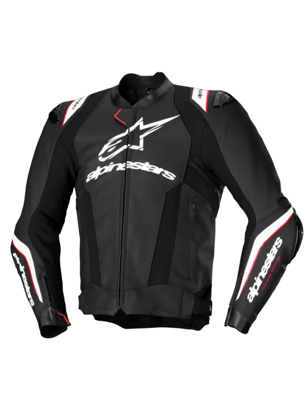 Front view Alpinestars Advanced Alpinestars V3 Leather Jacket