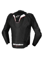 Back view Advanced Alpinestars V3 Leather Jacket