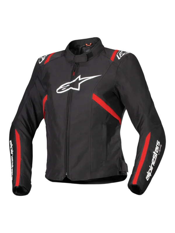 Front view of Alpinestars protective gear for female bikers