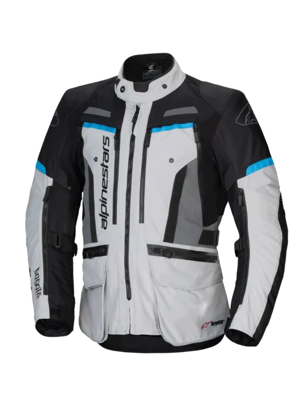 Front view of Bogota' Pro Drystar waterproof motorcycle jacket