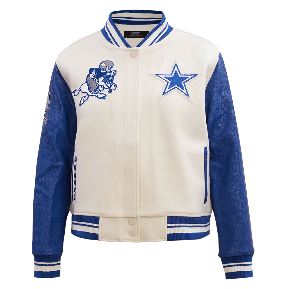 Dallas Cowboys Women's Varsity Jacket Front