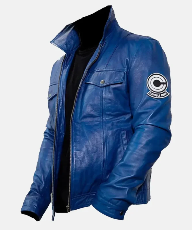Dragon Ball Z Future Trunks Capsule Jacket Front