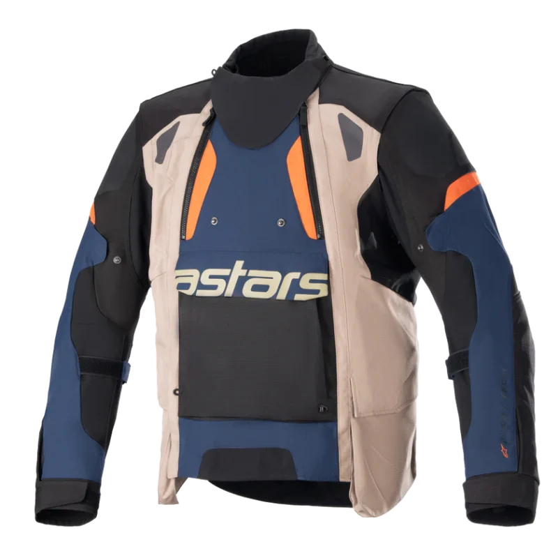 Front view of Halo Drystar biker jacket