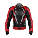 Repster R2 motorbike racing leather jacket front view