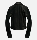 Men's Black Casual Suede Jacket