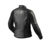 Back view of Black Coral Ladies Motorcycle Jacket