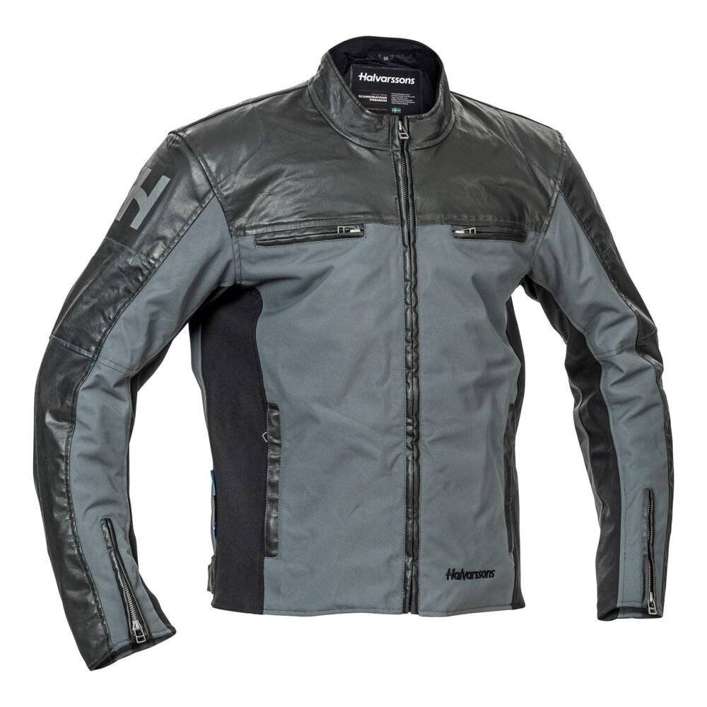 Front view of Premium Halvarssons Motorcycle Jacket