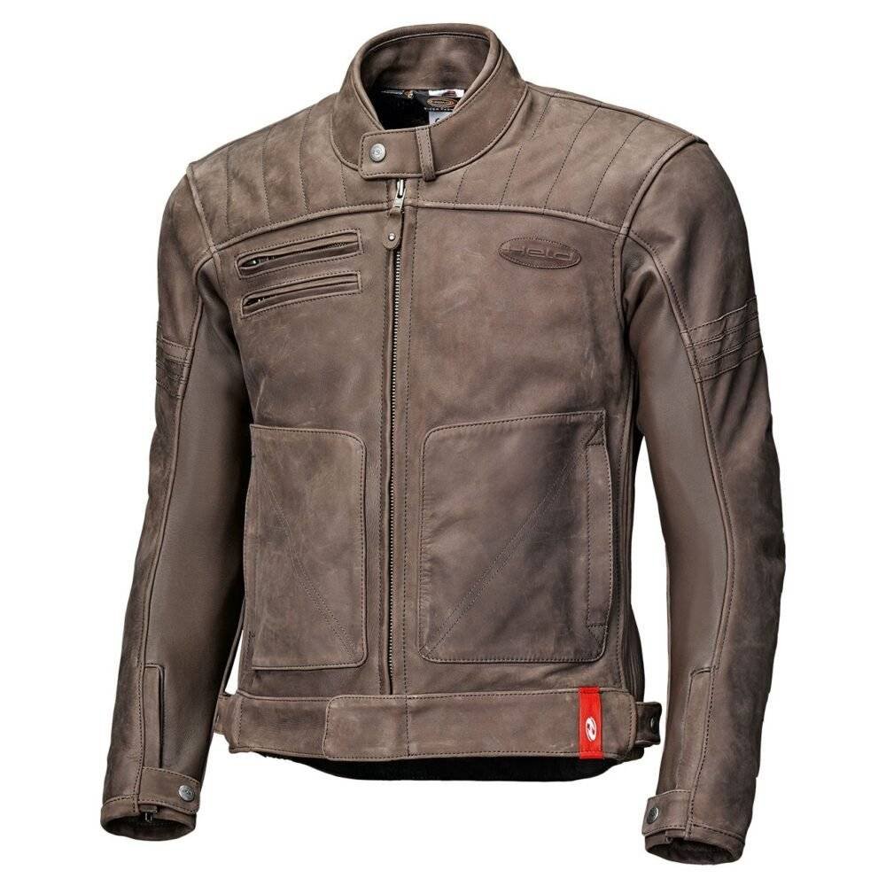 Front view of Held Hot Rock Leather Jacket