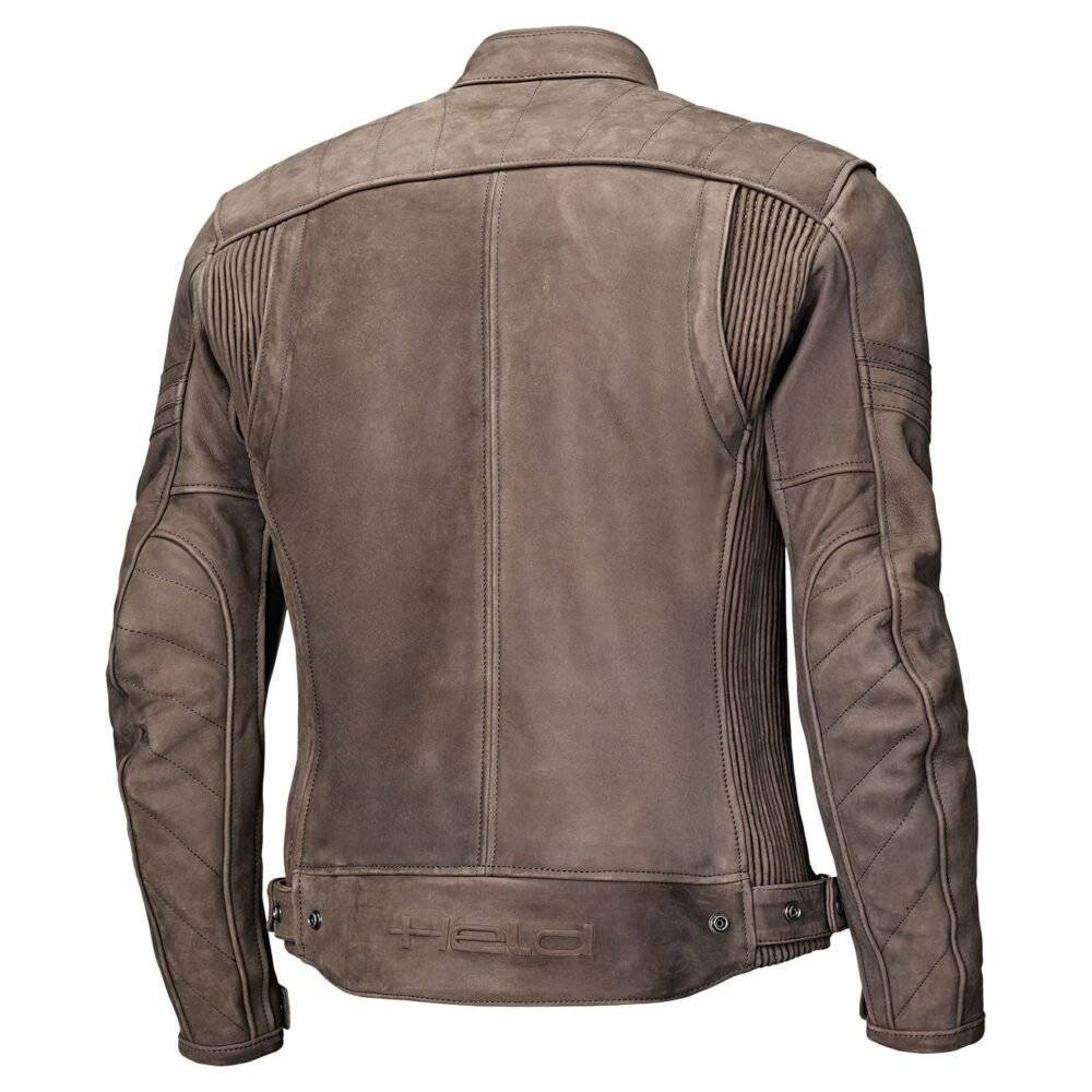 Back view of Held Hot Rock Leather Jacket