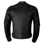 Men's RST S1 CE CE Certified Leather Jacket for Motorcycles - Blue