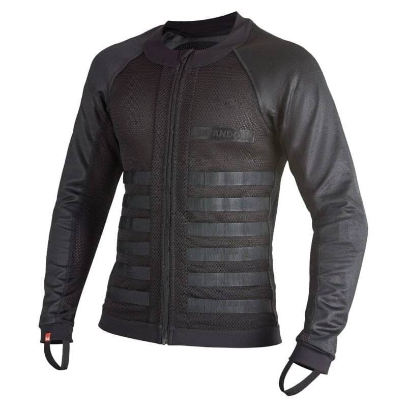 Front view of Pando Moto Commando Mesh Jacket