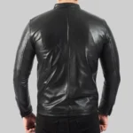 Back view of Pedro men’s motorcycle leather jacket.