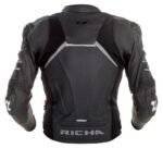 Richa Mugello II Biker Jacket in Leather - Black/White