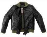 Tank Style Motorcycle Leather Jacket