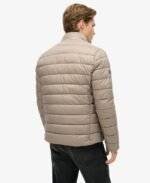 Back view of Lightweight Puffer Coat