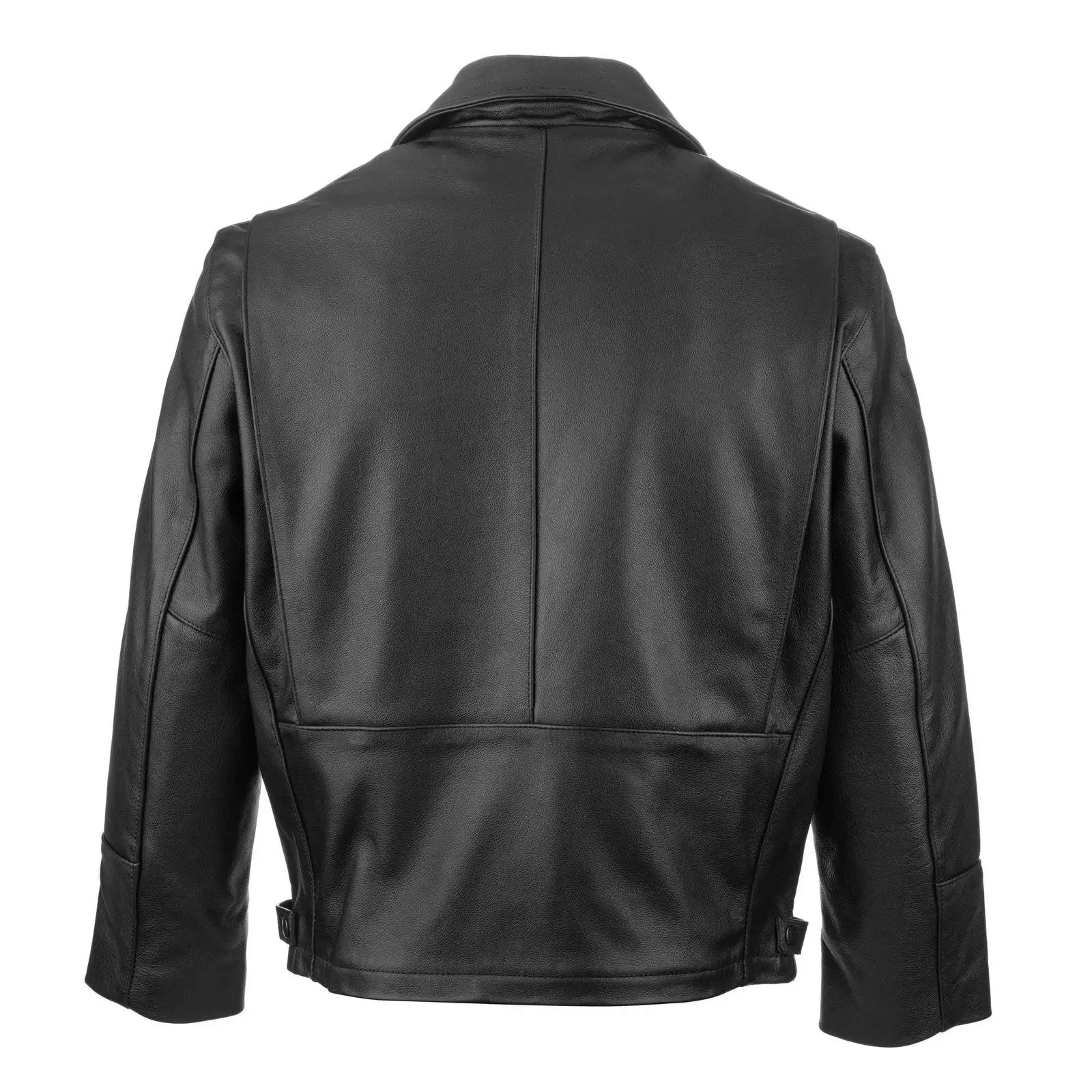 Back view of Cleveland Cowhide Leather Jacket