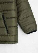 Side view of Plus Size Down Jacket for Men