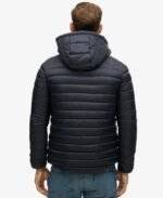 Back view of Hooded Outdoor Jacket