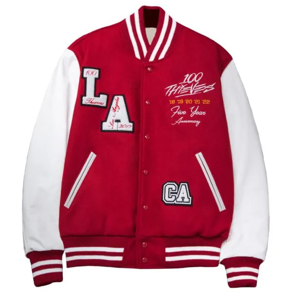 100 Thieves varsity jacket