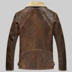 Retro Aviator Leather Jacket