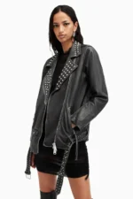 AllSaints Conical Leather Jacket