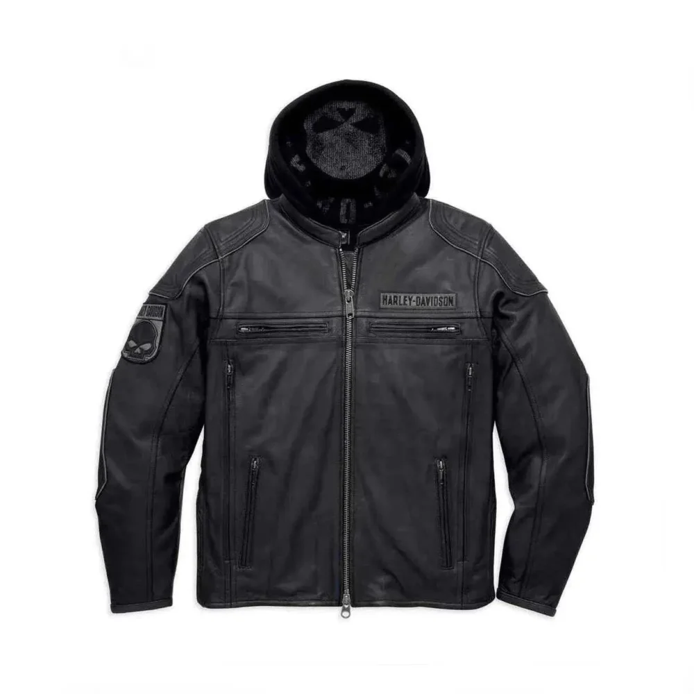 Aurora Willie G Skull Motorcycle Jacket