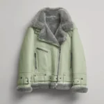 Aviator Styled Sheepskin Jacket