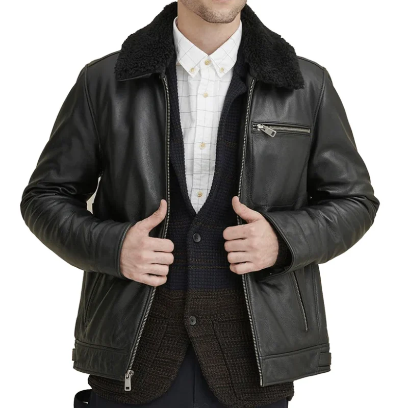 Aviator Leather Jacket