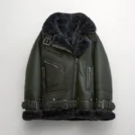 Black Shearling Lambskin Jacket
