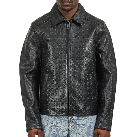 Leather Jacket Black for Men