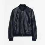 Bomber Leather Coat