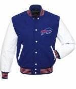 Blue and white Bills jacket for men