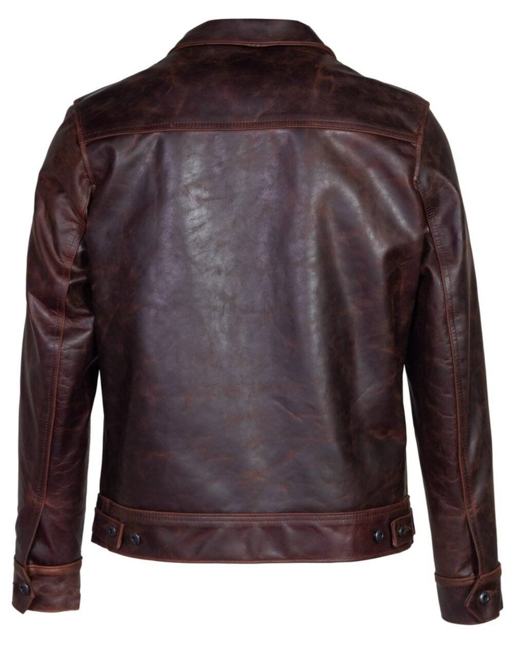 Unlined Cowhide Jacket for Men