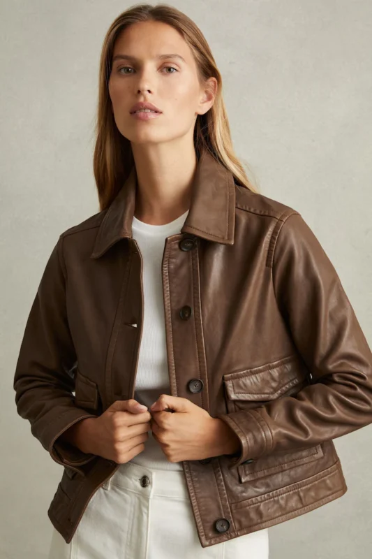 Leather Trucker Jacket