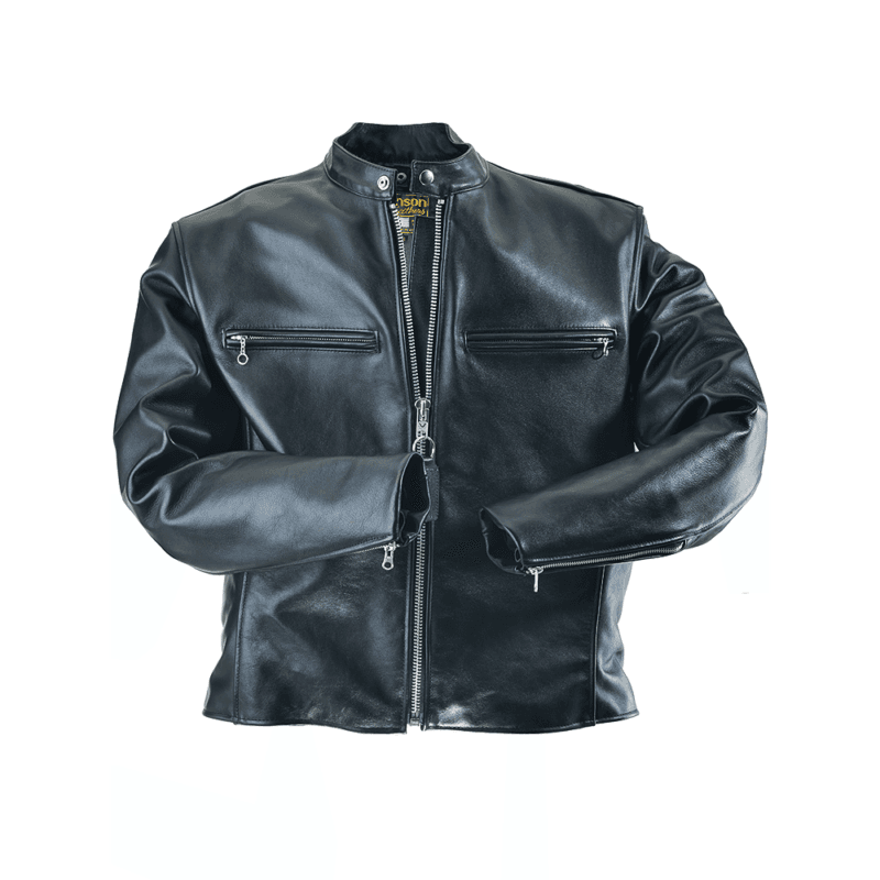 Classic Biker Retro Leather Jacket
