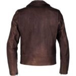 Raven Leather Biker Jacket for Men