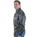 Classic Retro Leather Biker Jacket